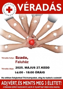 Véradás (05.27.)