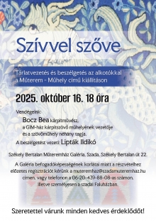 Szívvel szőve (10.16.)