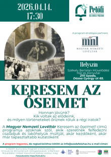 Keresem az őseimet! (04.14.)