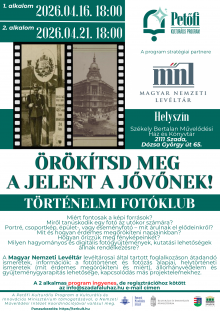 Történelmi fotóklub (04.16, 04.21.)